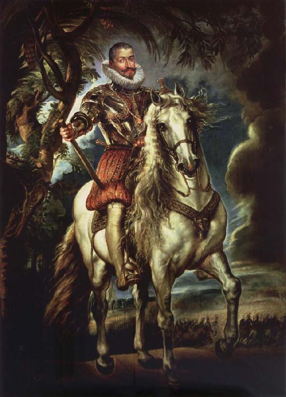 Peter Paul Rubens Horseman likeness of the duke of Lerma oil painting image